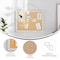 Flash Furniture Juno Rustic Wall Mount Linen Board w/Wood Push Pins, 18x24, Whitewashed HGWA-LINEN-18X24-WHTWSH-GG - alternate 10